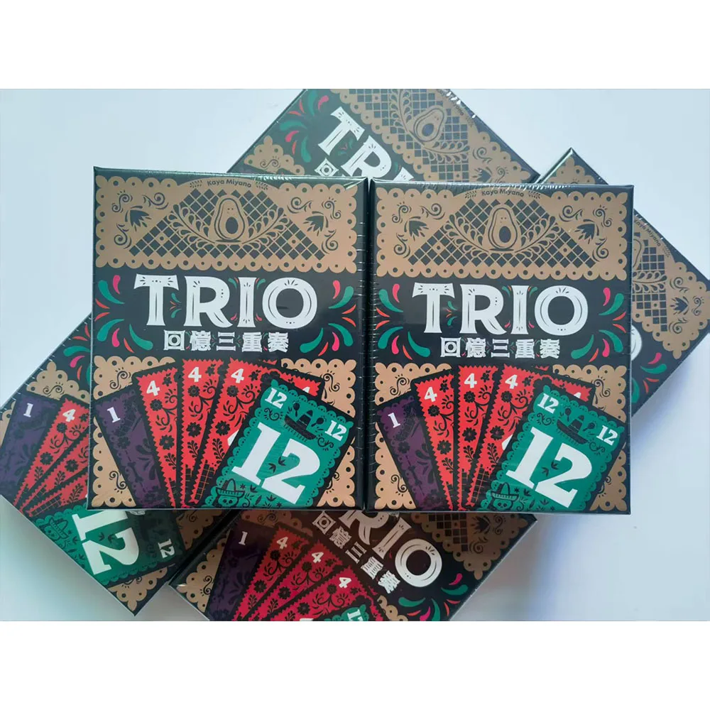 

Настольная игра TRIO Strategy — веселая семейная забавная игра с красочными карточками, семейная игра, идеально подходит для вечеринок