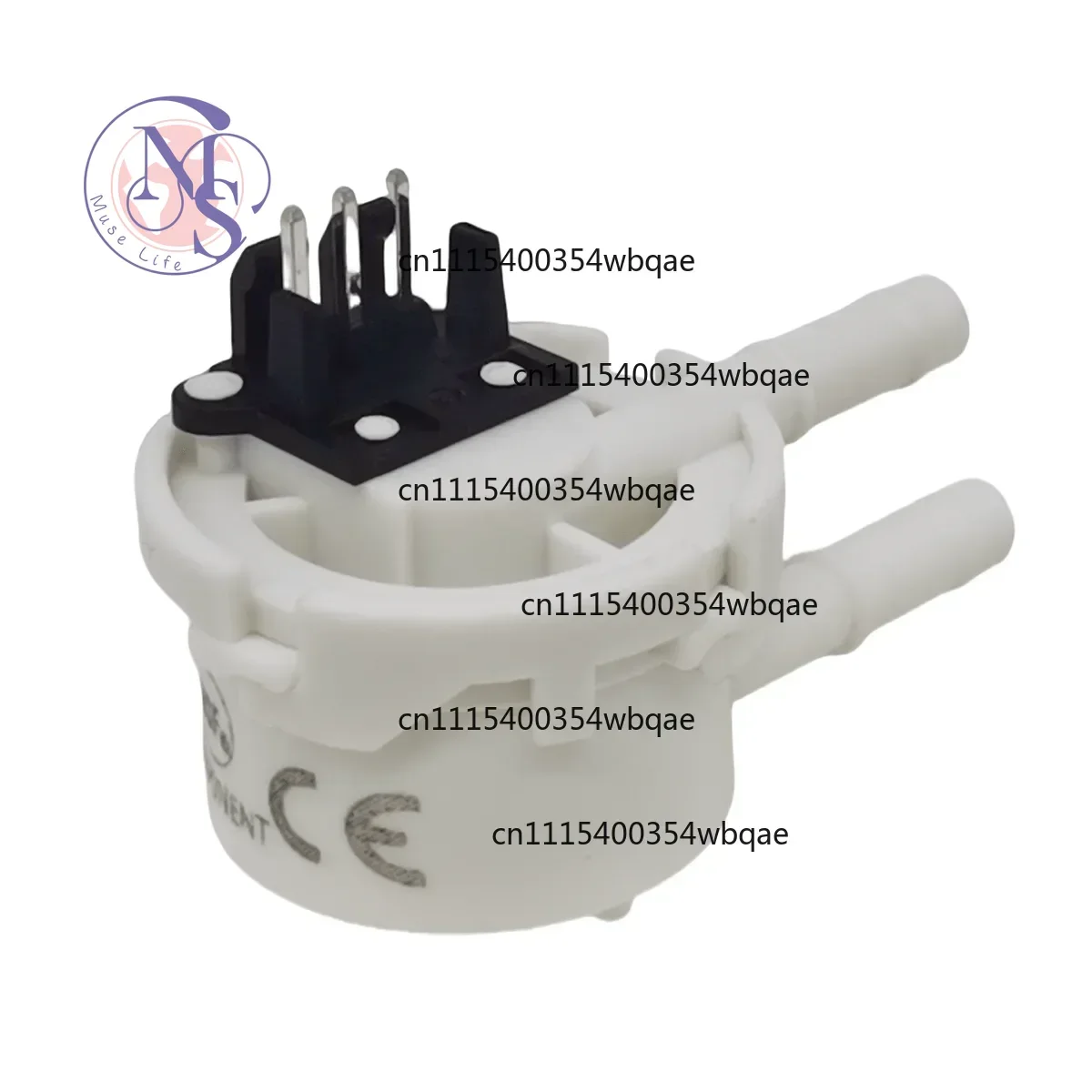 ZOCI-AB32 1.2mm High Precision Micro Flowmeter, Hall Pulse Liquid Flow Sensor For Coffee & Beverage Equipment Replacement Parts
