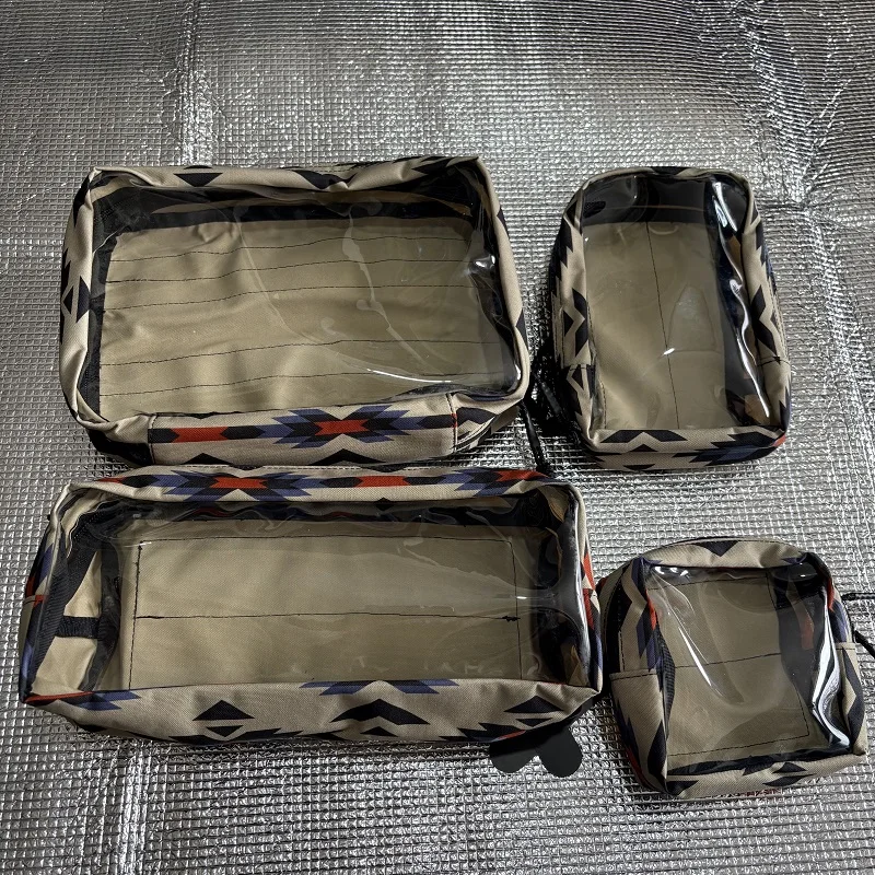 Outdoor Equipment Multifunctional Full Set Transparent Wash Bag
