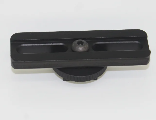 

SLR guide rail hot shoe adapter bracket, quick release camera aiming