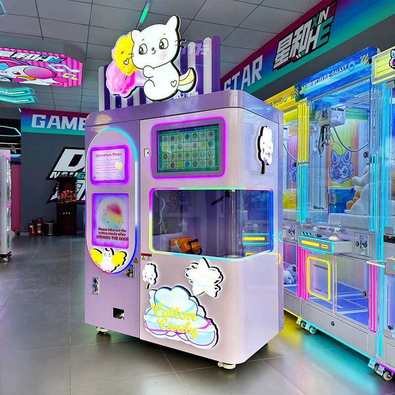 Coin-Operated Automatic   Candy Vending Machine 36 Flower Shape for Shopping Mall 110V/220V Custom Logo English