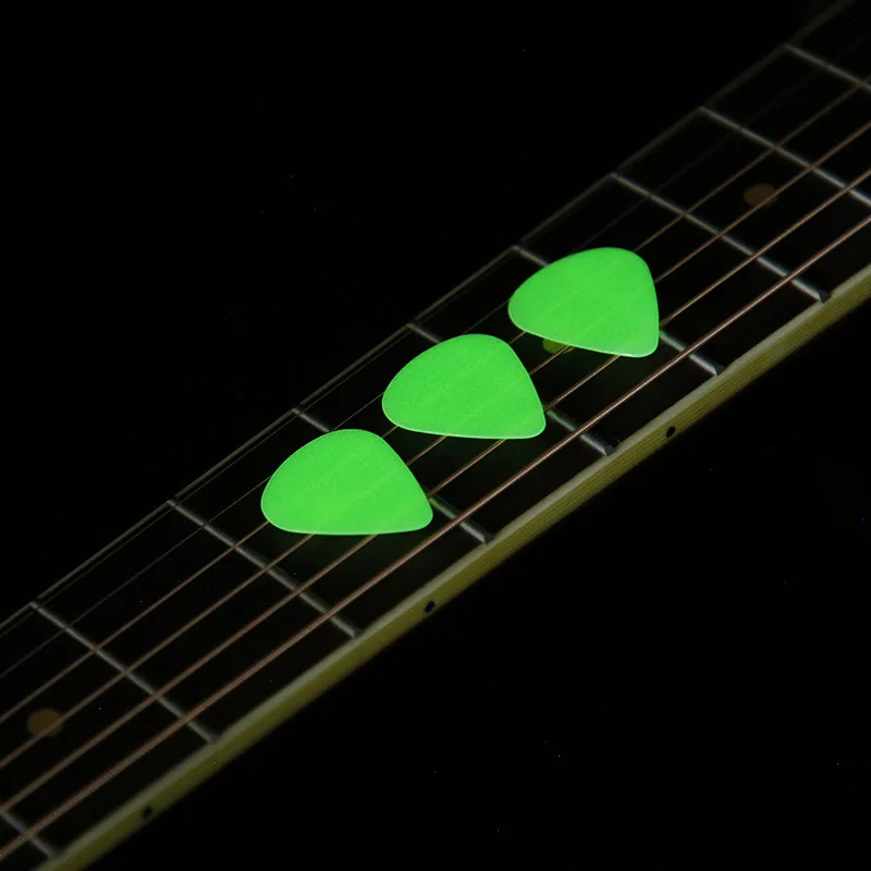 Luminous Guitar Paddles, Fluorescent Paddles, Various Thicknesses To Choose From, Personalized and Stylish Playing Paddles