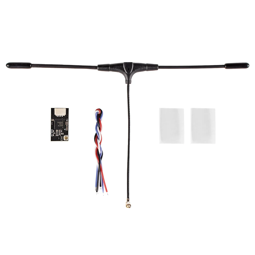 9IMOD ELRS 915MHz Receiver E8208 868/915MHz ExpressLRS Receiver with T Type Antenna RX SX1276 EXPRESSLRS Receiver DIY Parts