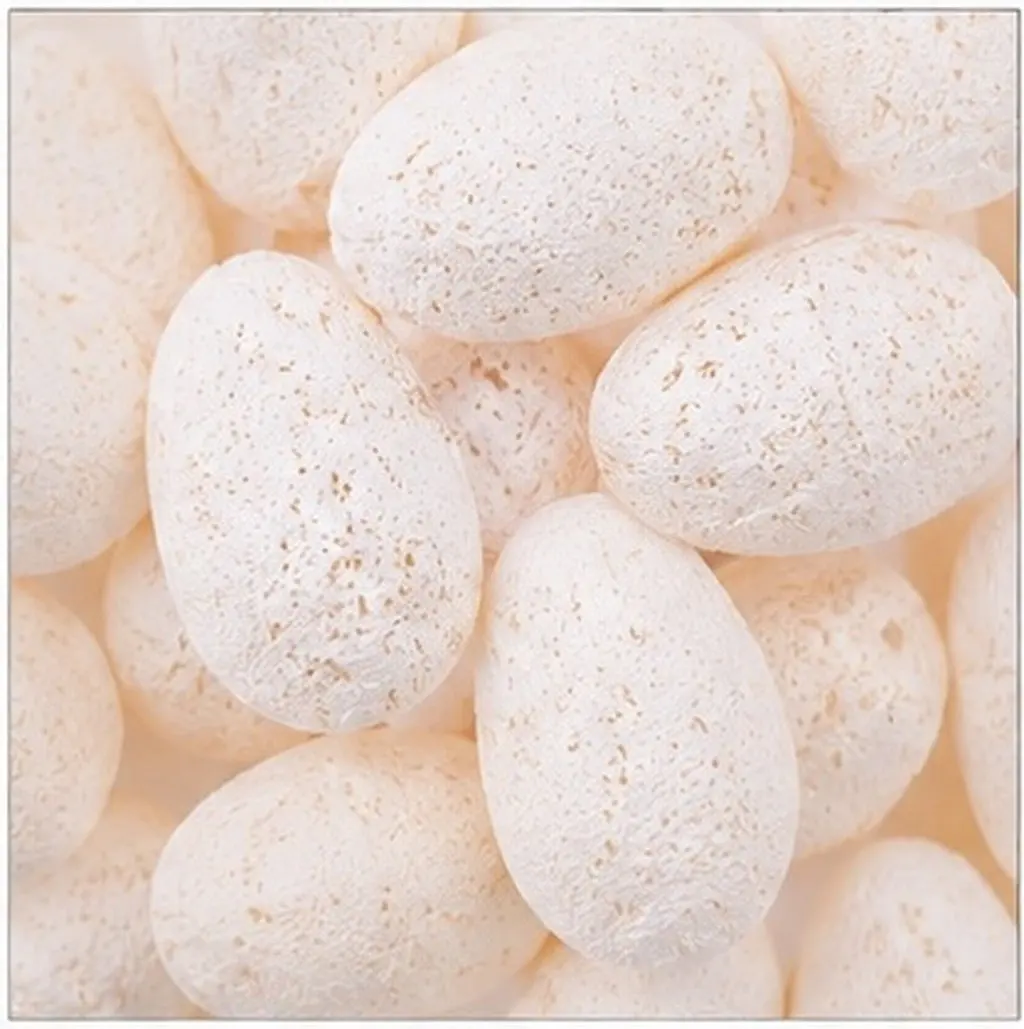 40Pcs Easter Foam Eggs Decorations Creative Spotted Artificial Decorative Eggs for DIY Crafting Party Home School Mall Festive