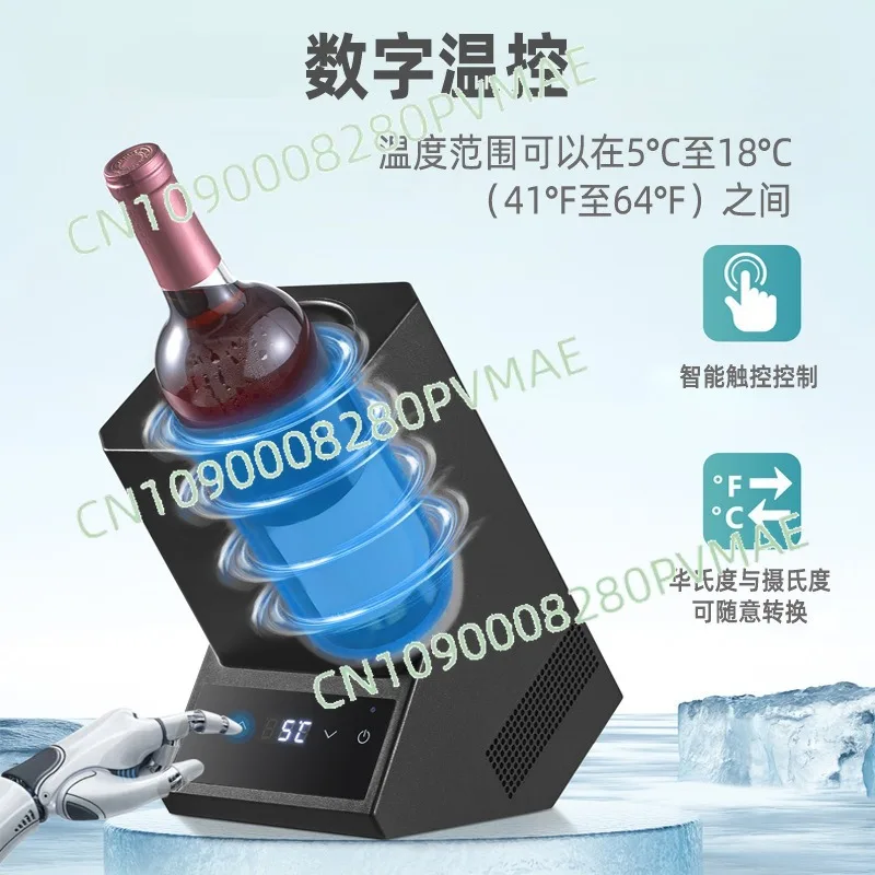 Household Wine Cooler - Precise 2-in-1 Constant Temperature Control for Red Wine