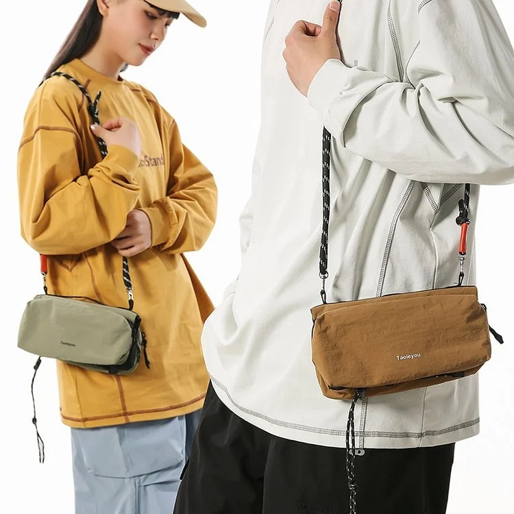 

Outdoor Portable Sports Water Cup Bag Diagonal Bag Women's Functional Trend Brand Single oulder Water Bottle Bag Nylon Fabric