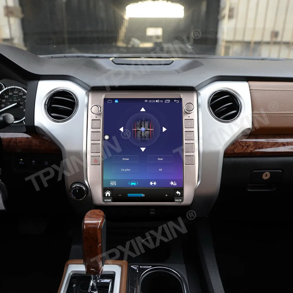 

12.1 Inch CarPlay Car Radio For Toyota Tundra 2013-2020 Android 14 GPS Navi Multimedia Player Vertical HD Touch Screen Head Unit