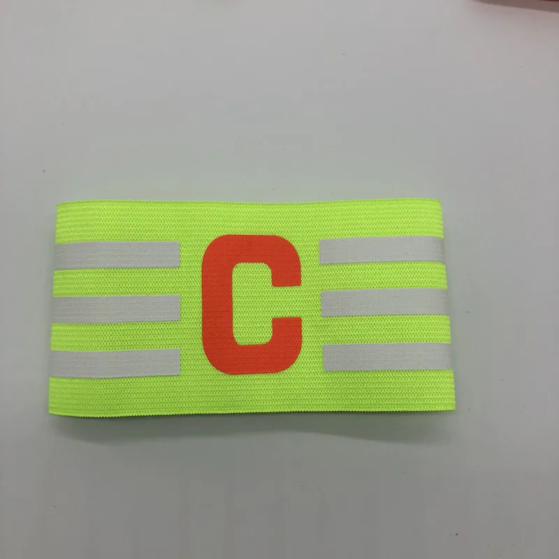 1 Stuks Professionele Voetbal Armband Nylon Verstelbare Voetbal Arm Band Voetbal Captain Armband Groep Armband