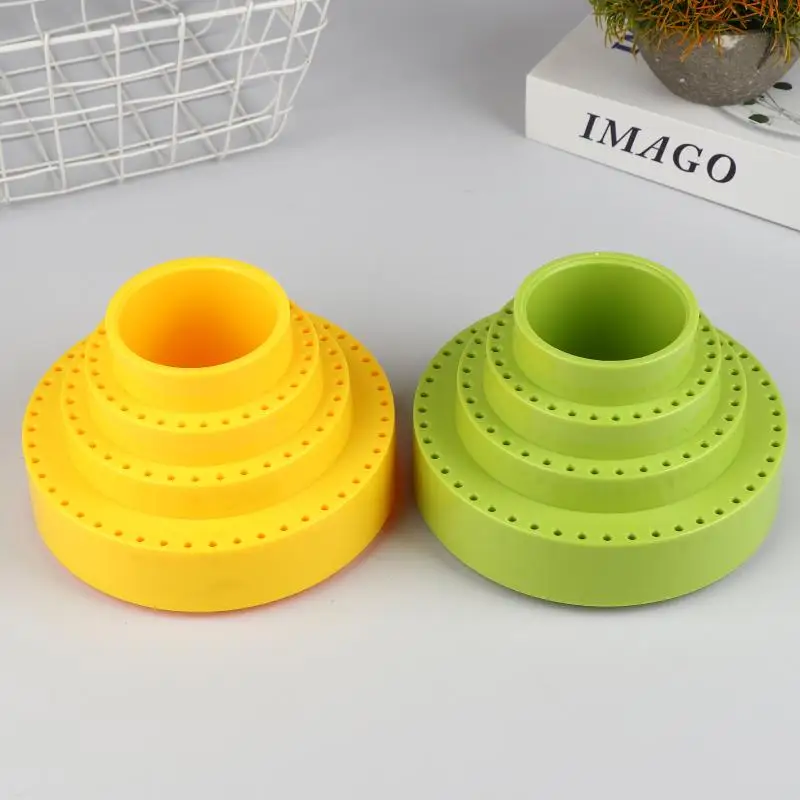 Modern Round Design Drill Bit Storage Solution; 360° Rotating Tool bit Holder; Convenient Screwdriver Bit Holder