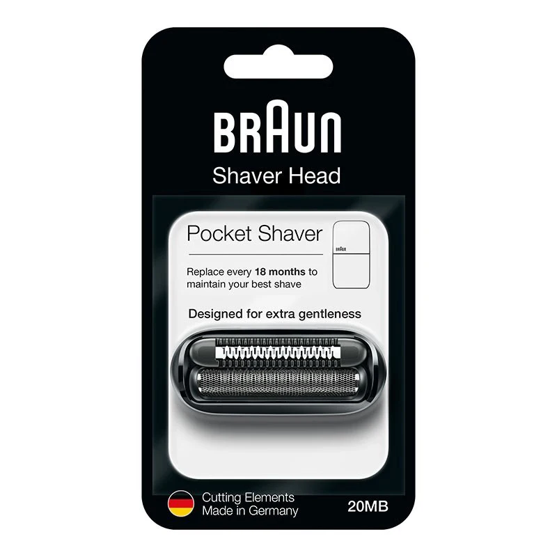 Braun 20MB Shaver Head Original 1-9-Series Razor Accessories Film Blades