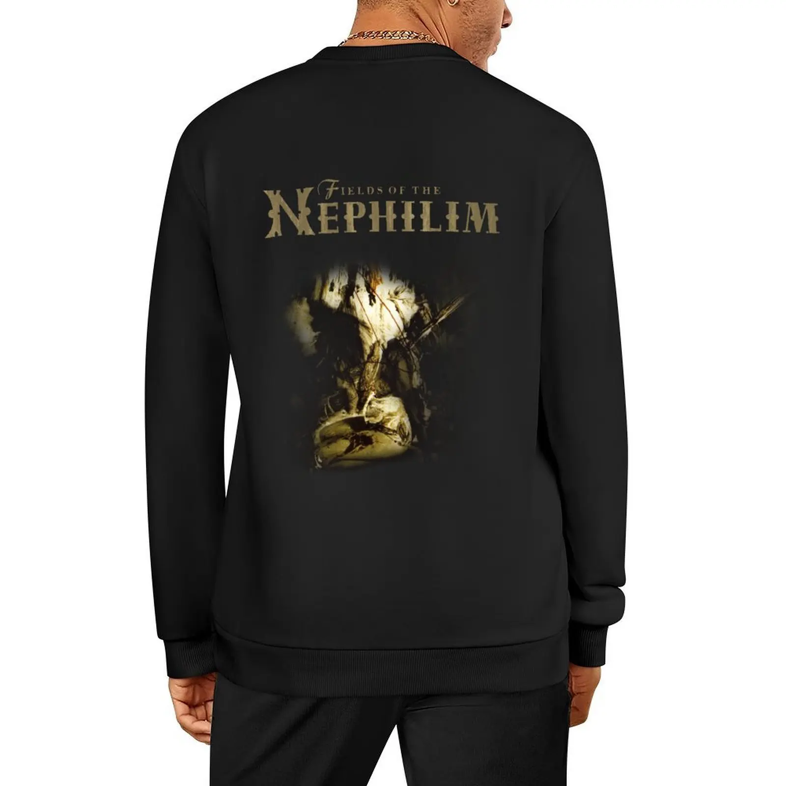 

Fields of the Nephilim - Elizium Pullover anime clothing blouse tracksuit men korean autumn clothes new in sweatshirts