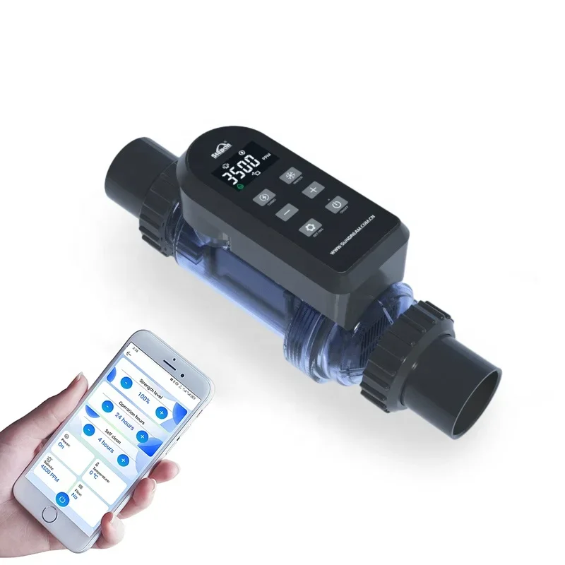 SUNDREAM 30g Clorificador de Salt Water Chlorinator App WiFi Function Pool Accessories Chlorination Chlorine For Swimming Pool