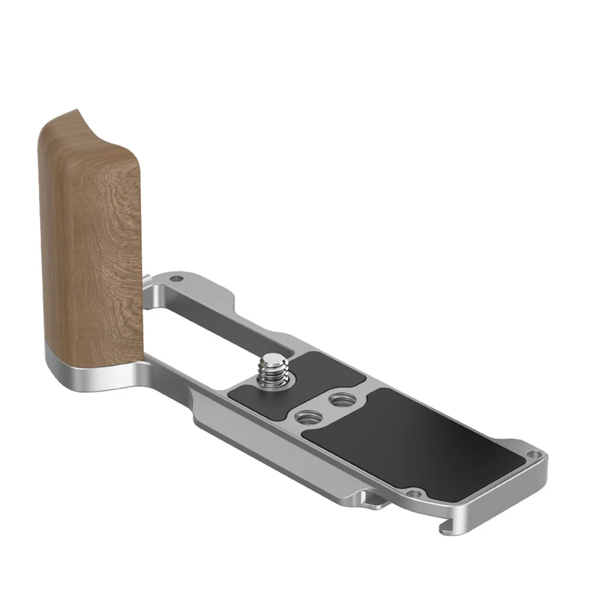 Hot sale For XM5 Quick Release L Plate Camera Wooden Handle Tripod Mount Camera Accessories Silver