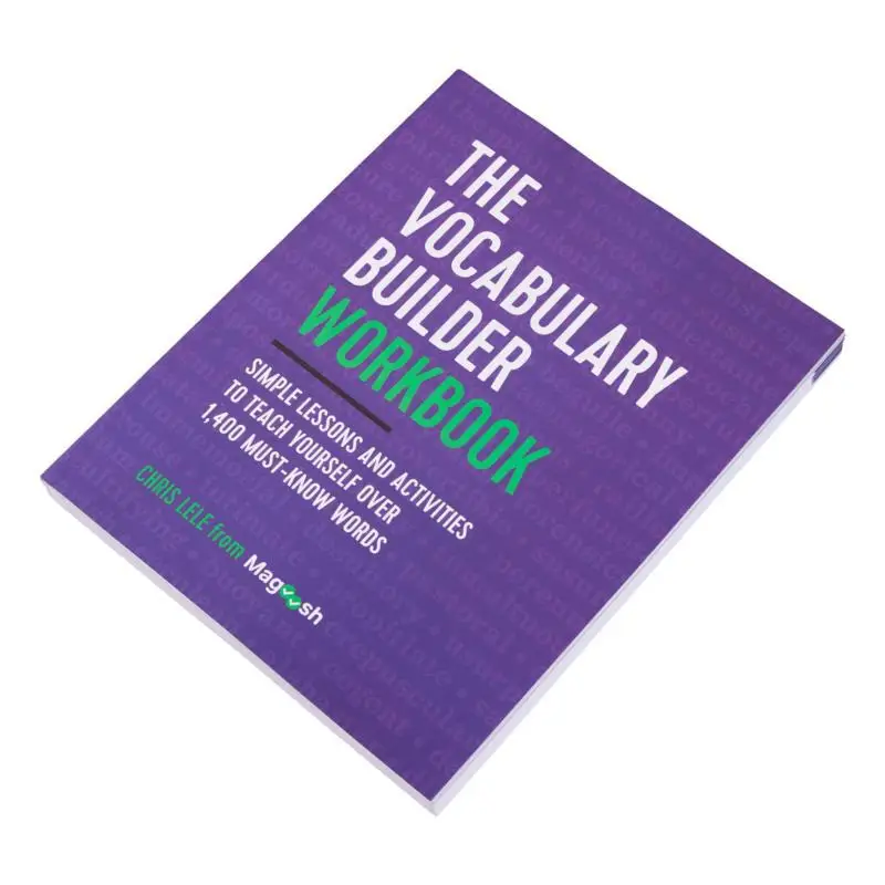 The Vocabulary Builder Workbook Simple Lessons And Activities To Teach Yourself Over 1400 MustKnow Words 9781939754813