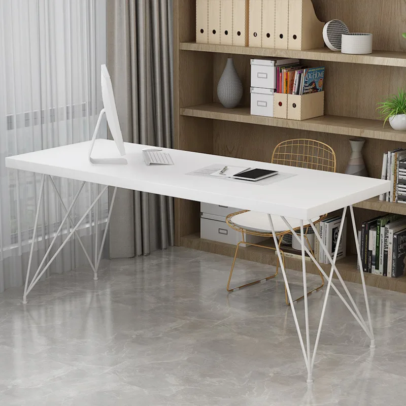 Desk Computer desk Writing  Internet celebrity live broadcast display table Household simple bedroom desk