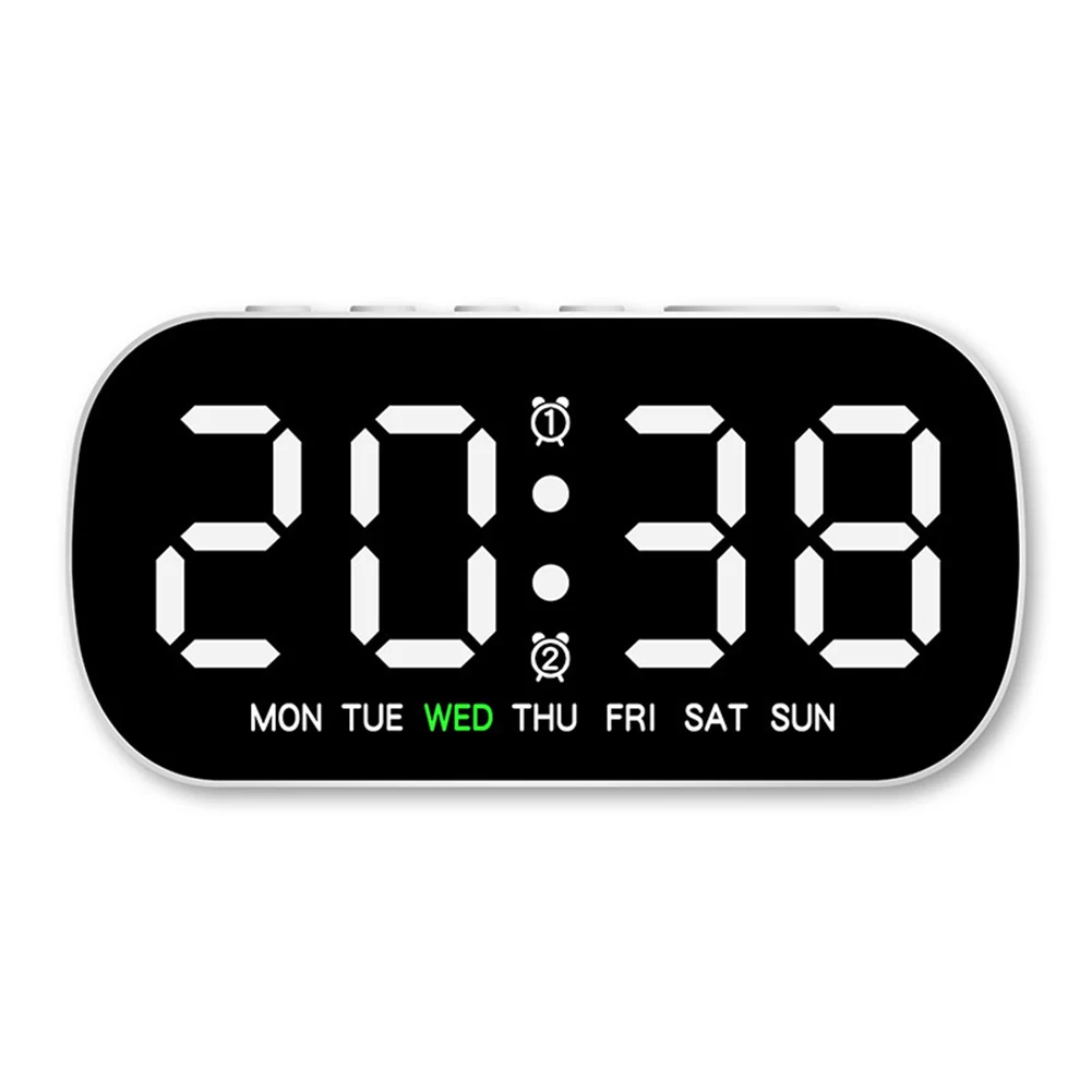 For Home For Office Electronic Clock AS SHOWN Multi Functional Alarm Clock Moisture Meter Consistency In Performance