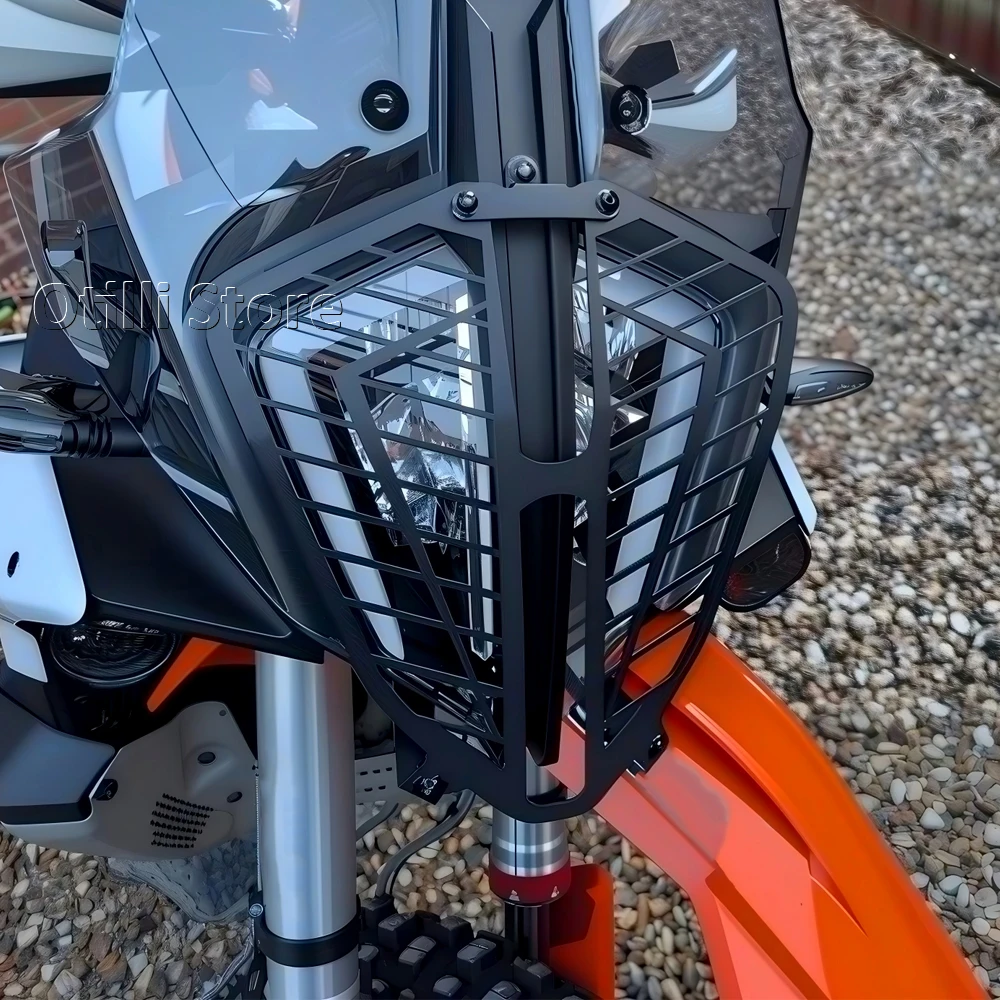 

For 390 790 890 Adventure ADV R S 2019-2024 New Black Motorcycle Accessories Headlight Guard Head Light Lamp Protector Cover