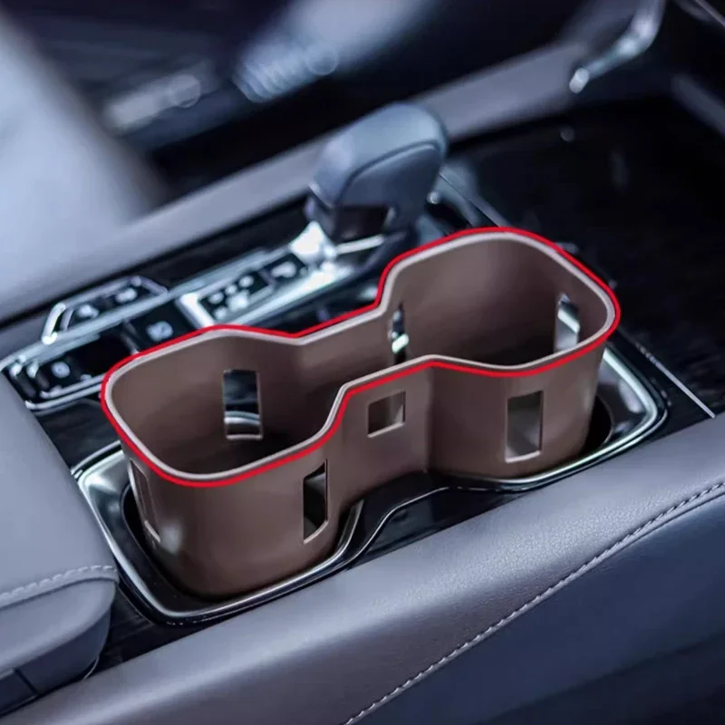 حامل المحدد صندوق تخزين لكزس RX 350h/450h/500h2023-2025 NX 2022-2025 تجديد الملحقاتCar التحكم المركزي كوب ماء