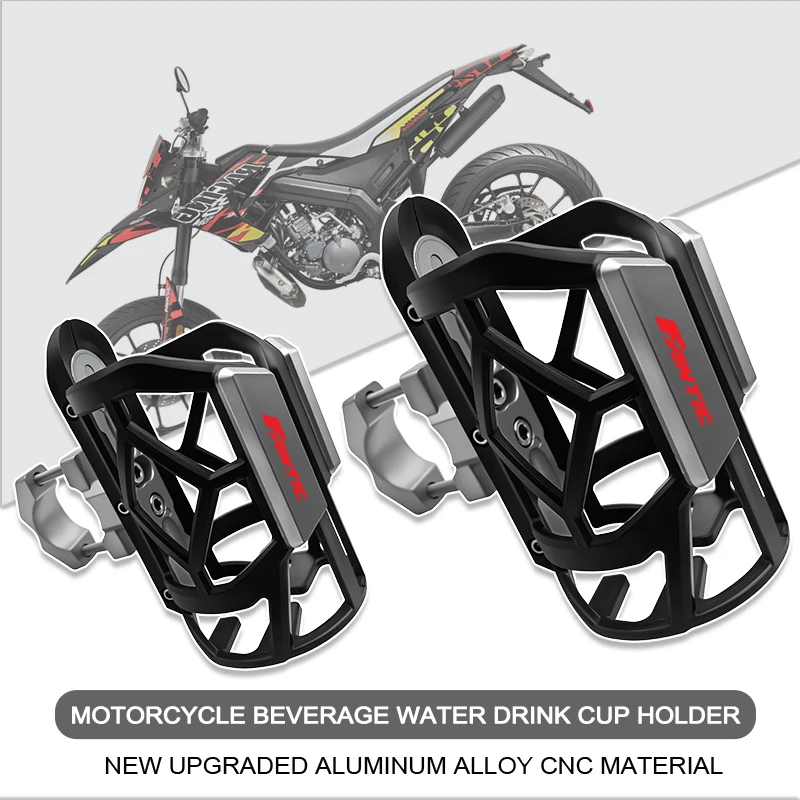 

Для FANTIC CABALLERO XEF250 XXF300 XE250 XXF250 Универсальная функциональная подставка для чайника с ЧПУ, бутылка для кофе, напитков, держатель для чашки с водой