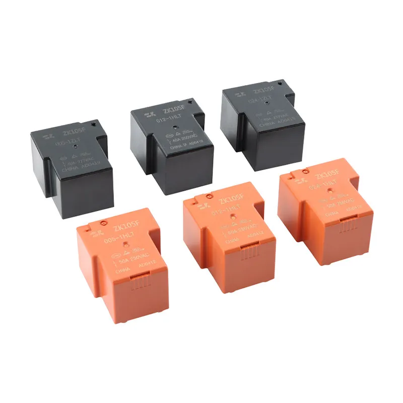 ZK105F/005/012/024 5/12/24 VDC_40A_ a set of normally open/conversion 4/5 pin _ relays