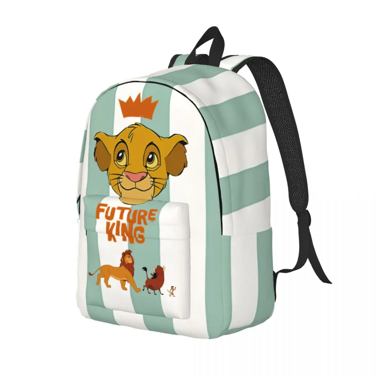 Weekend Picnic Lion King Simba Sturdy Shoulder Solid The Lion King Daypack Unisex Bookbag Gift