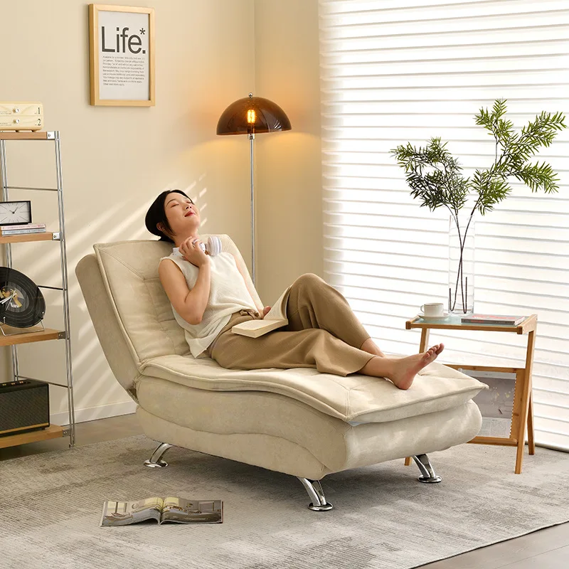 

Lazy sofa concubine recliner single small sofa living room bedroom lunch break chair leisure multi-function