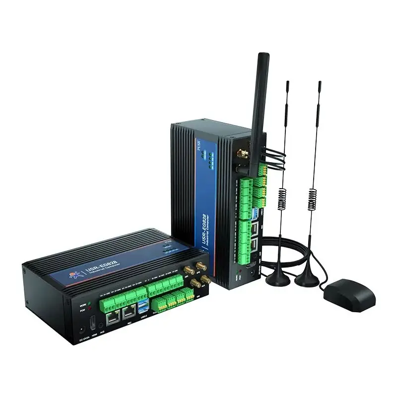 PUSR ARM كمبيوتر صناعي مدمج كمبيوتر صغير ARM بنية Linux بوابة مفتوحة المصدر واجهة غنية وحدة تحكم IO USR-EG828