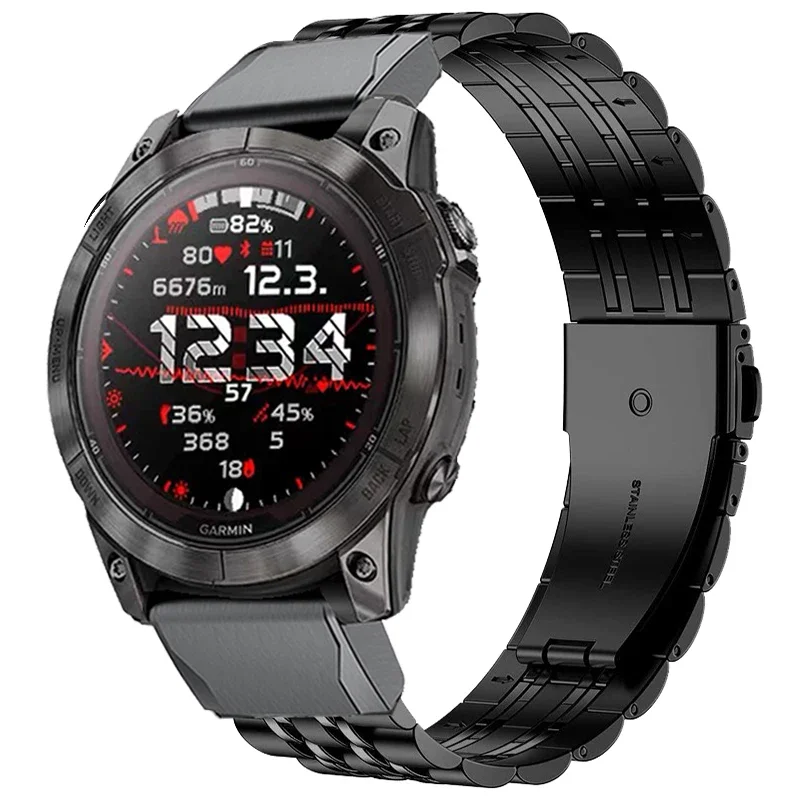 

Металлический ремешок для Garmin Fenix 7 Pro 7X Pro 6 6X Pro 5 5X Plus Fenix 3 HR, браслет Forerunner 935 945, 26 мм 22 мм