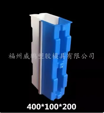 Interlocking Hollow Concrete Interlocking Block Mould, Durable Plastic House Wall Building ABS Moulds