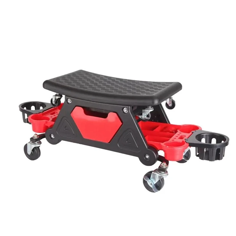 

Multi-Function Creeper Chair Mechanic for Wax Polishing Projects Mobile Car Beauty Construction Stool Car Wash Auxiliary Tool