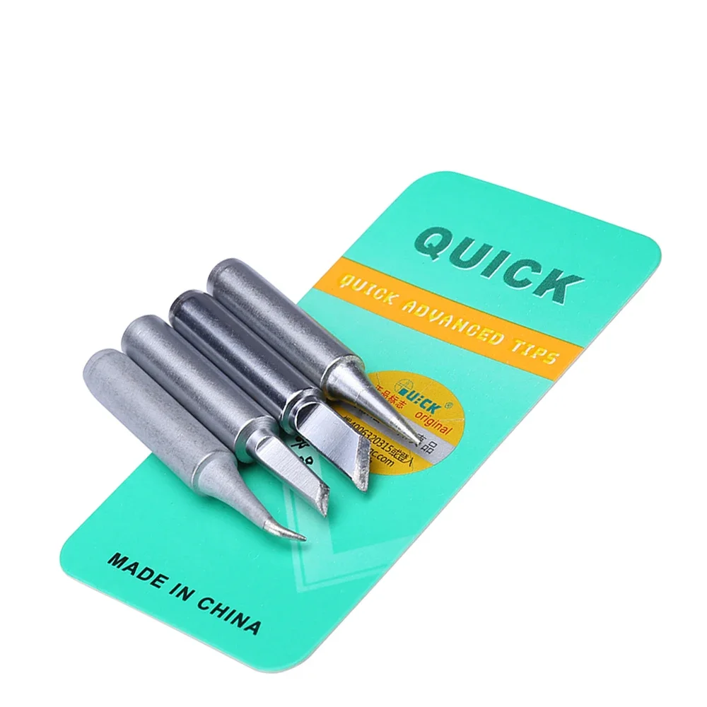 Original QUICK 936 936A Soldering Rework Station Soldering Tips Lead-free 900M Serise Iron Tip Welding Sting Tools Kit