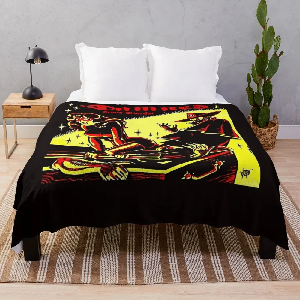 The Damned Grave Disorder Classic Throw Blanket Tourist Designers Baby blankets and throws Blankets