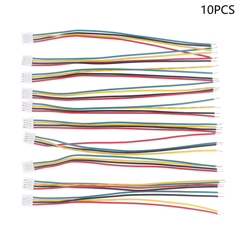 10Pcs GH1.25 2P/3P/4P/5P/6 Pin JST GH Series 1.25 Connector With Wire 10CM/20CM/30CM 1007 28 AWG 1.25MM