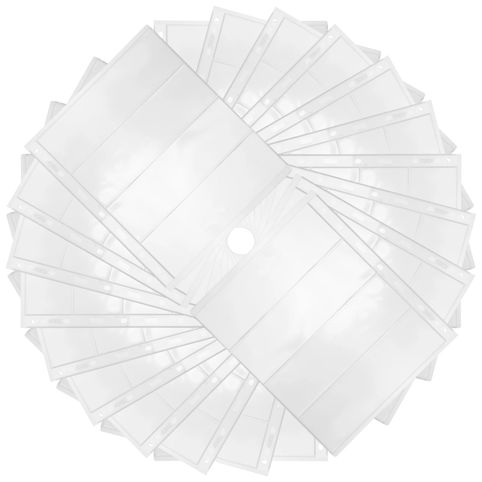 20 قطعة 20 ورقة بولي كلوريد الفينيل صفحات واضحة ألبوم ختم الغبار برهان عملة ألبوم منظم تخزين كتاب