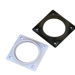 Connector for 50mm 75mm POM Flexible Smoke Exhaust for Soldering Smoke Extractor Welding Fume Arms with Square Round Hood