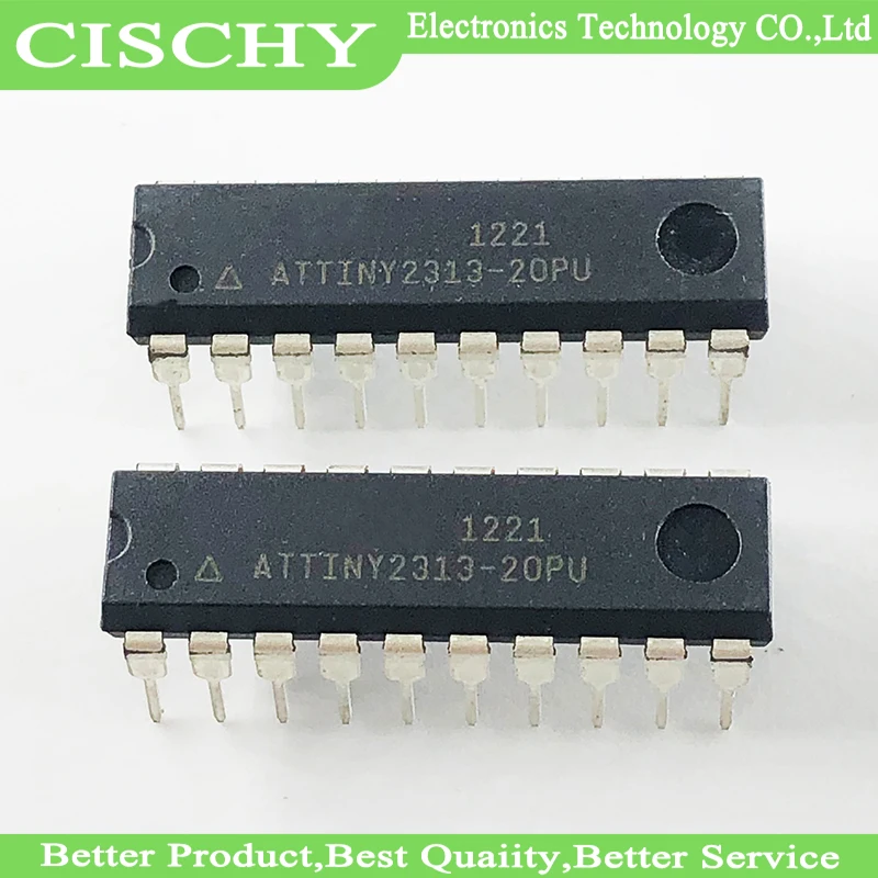 2PCS ATTINY2313-20PU ATTINY2313 DIP20
