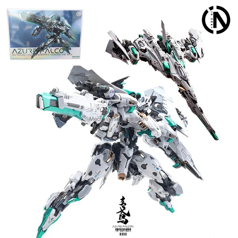 Image of 【AUF LAGER】IN ERA+ RMD Azure Falcon Transformierbares Plastikmodell-Kit Bausatz Actionfigur Doppelte Transformation Sammlerstück