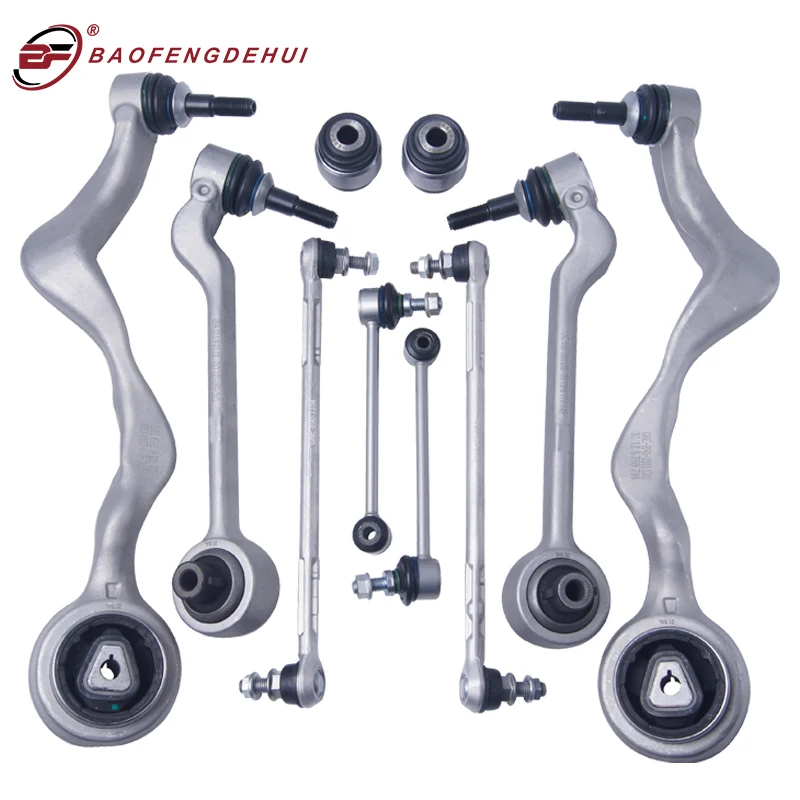 Front Rear Suspension Ball Joint Wishbone Control Arm Kit For BMW 1 E81 E82 E88 3 E90 E91 E92 E93 128i 135i 135 335i 335is