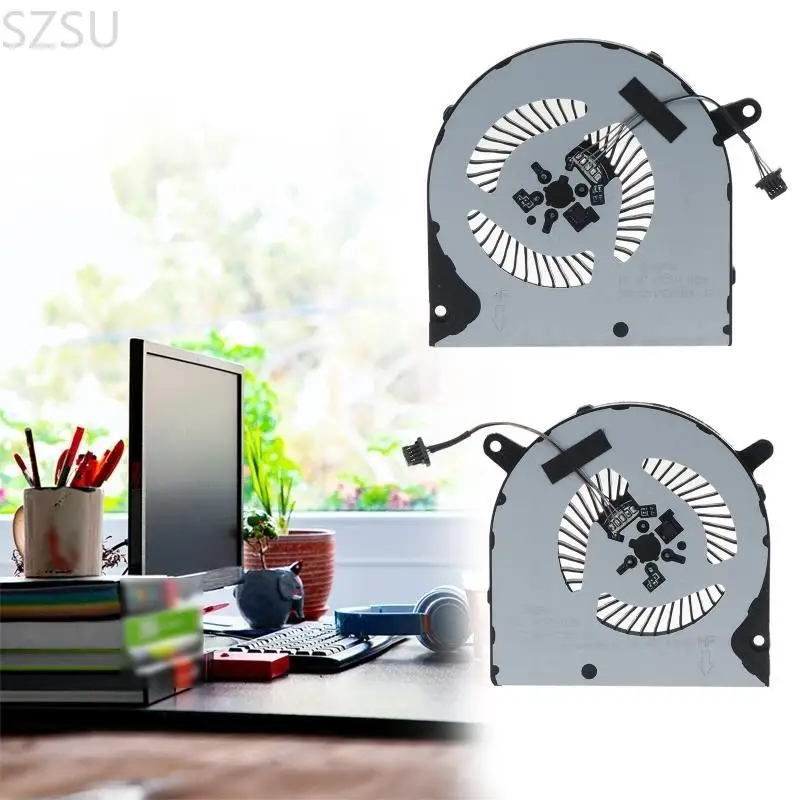 SZSU 4 pin 5V for DC Notebook GPU Cooling Fans GPU Radiator for DellG3 3590 G3-3590