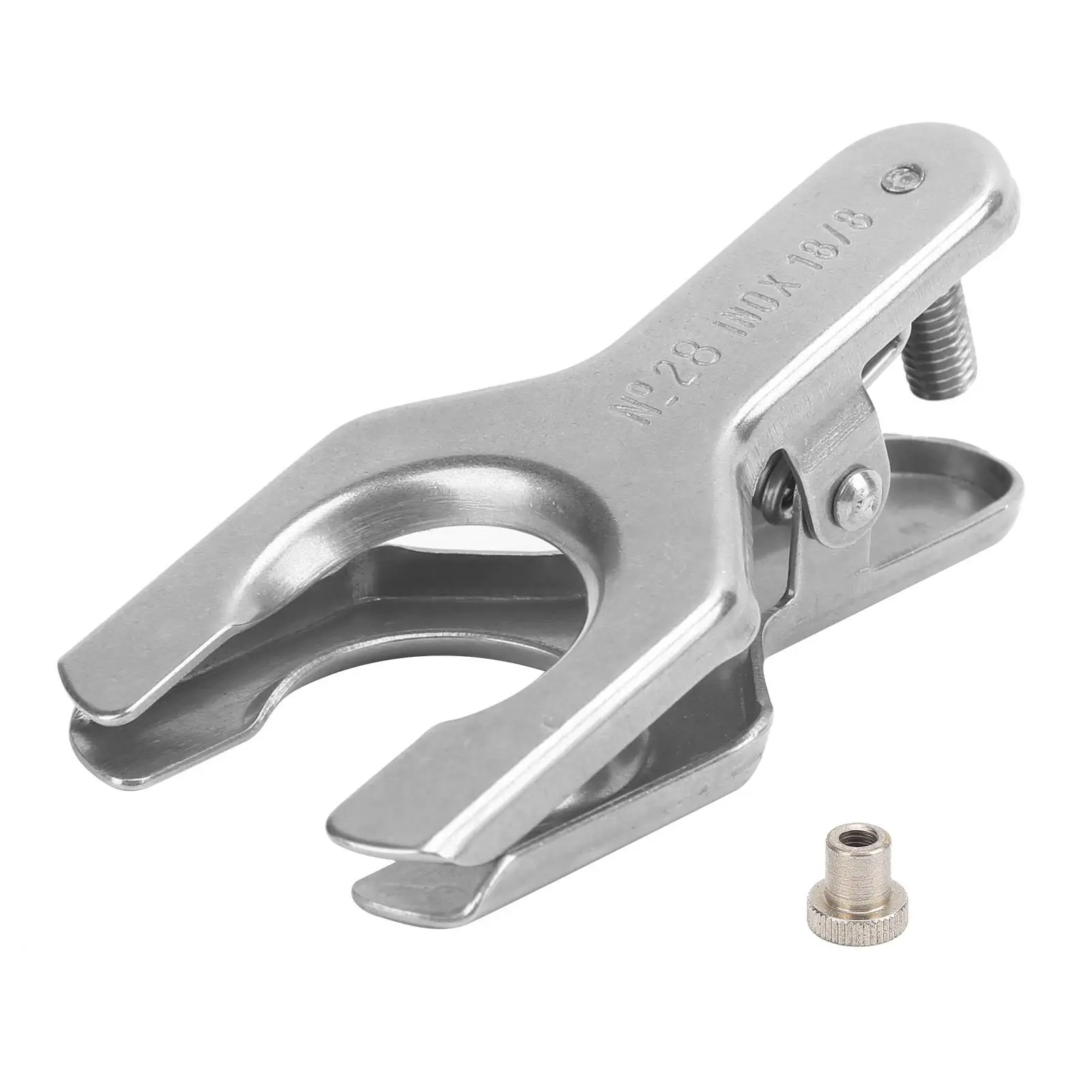 Strong Spherical Pinch Clamp for Lab Research - Exquisite Workmanship, High Clamping Force