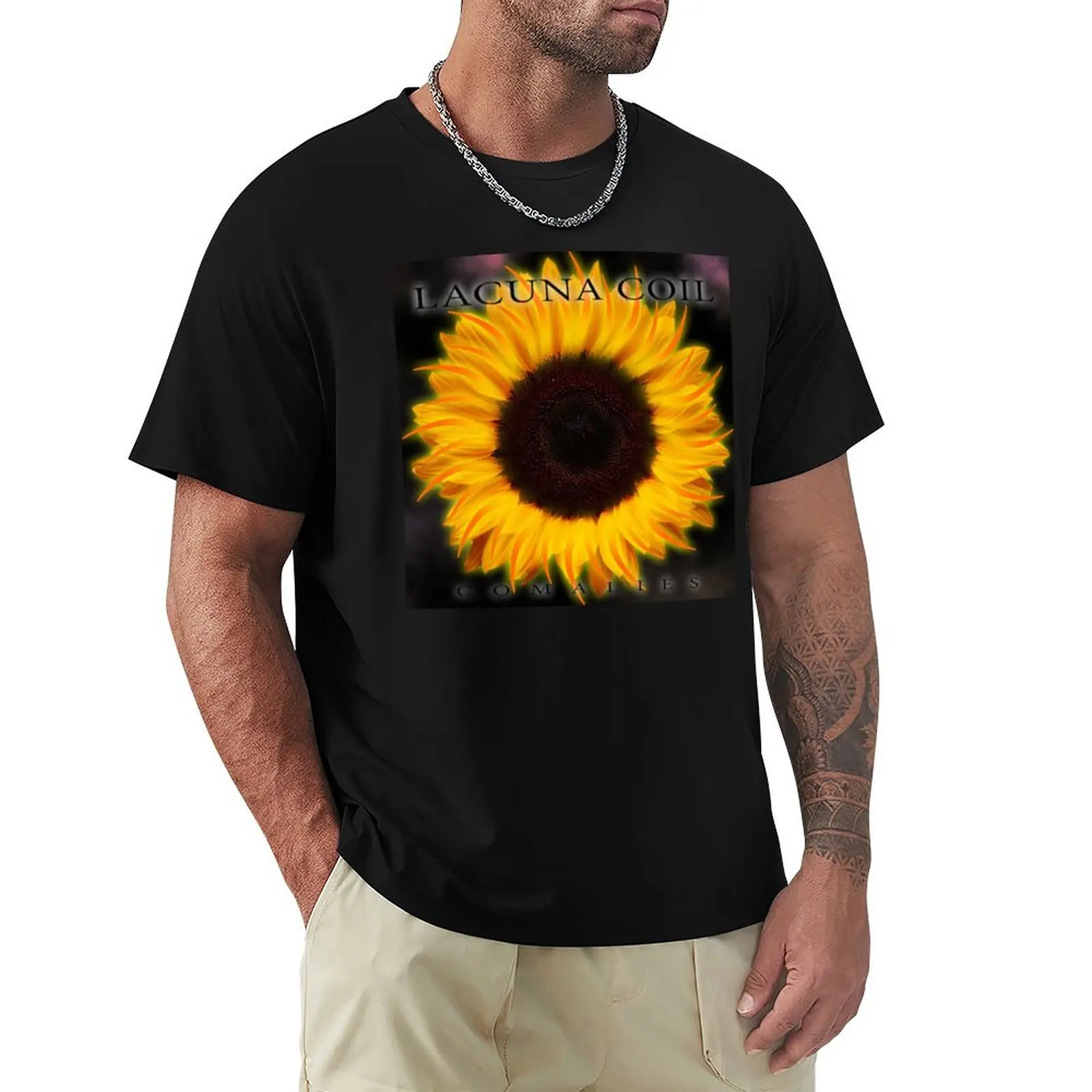 

Lacuna Coil - Comalies album 2002 T-Shirt blue archive kawaii clothes Anime t-shirt man t shirt plain black t shirts men