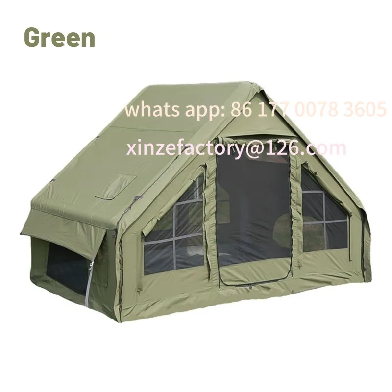 

Customizable Inflatable Tents For Camping, Easy Setup Family Tent, Glamping Tents, Haven Tent, Equipped With Storage Bag