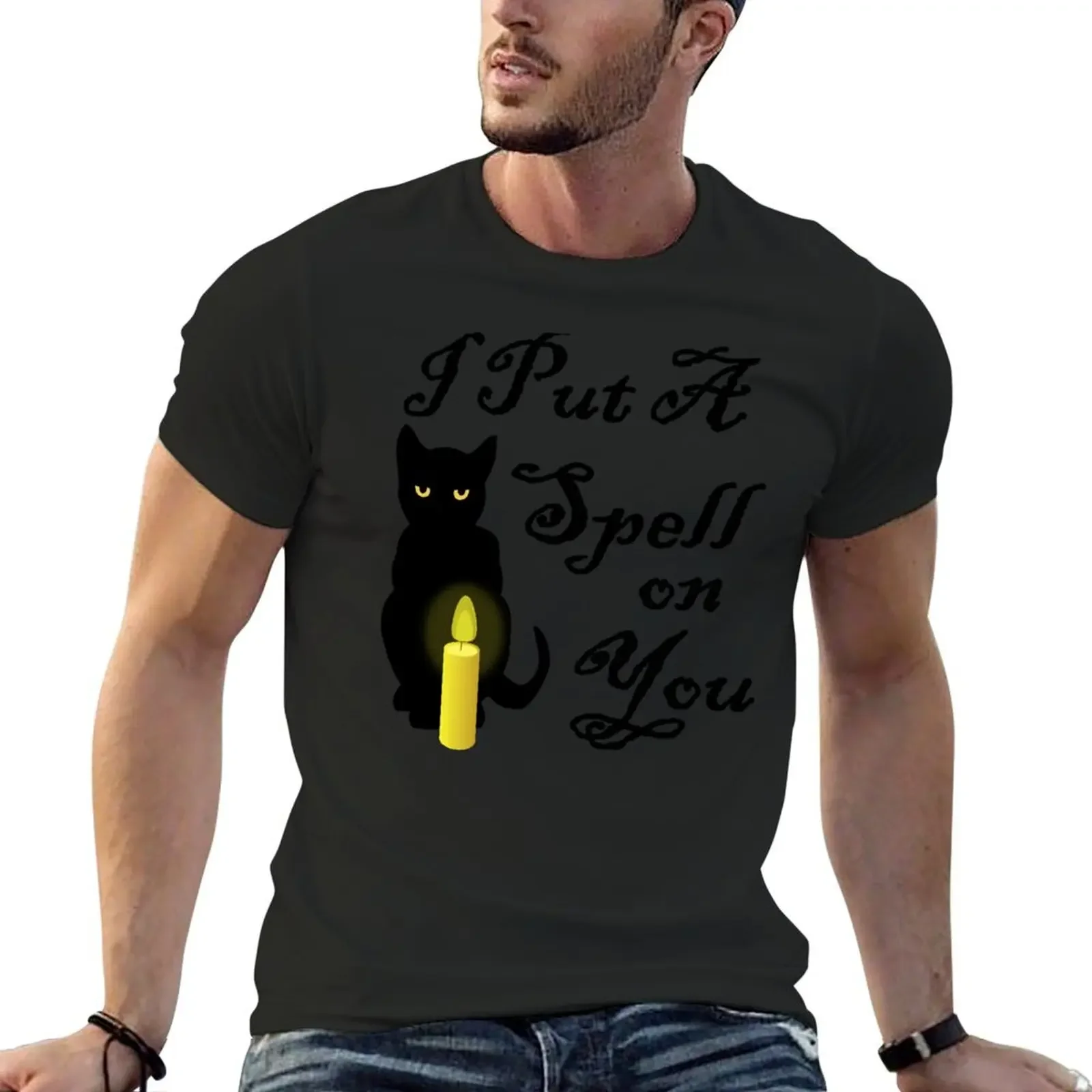 

I Put a Spell On You Cheeky Witch T-Shirt korean fashion boys animal print basketball graphic tees vintage t shirt men