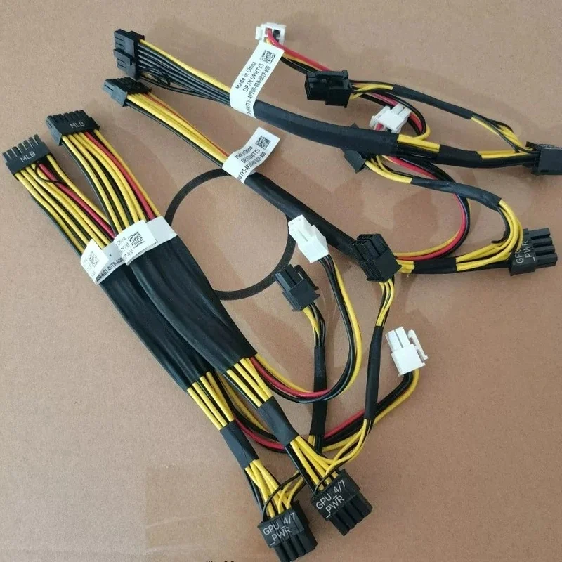 New 4 5 6 7 Port GPU Power Cable Kit For Dell PowerEdge C4140 PN:X7YVJ 9WTY5 9RP4P