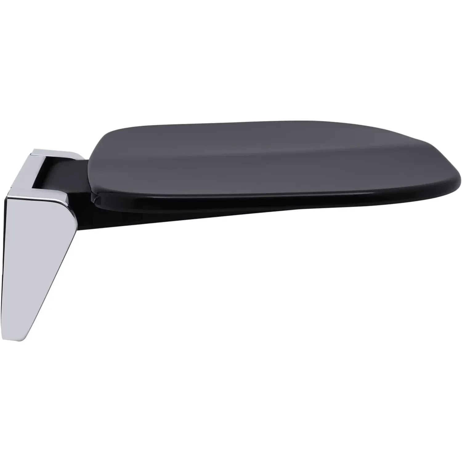 

90° Foldable Wall-Mounted Seat,Shower Seat Bathroom Shower Stool for Shower Room,Corridors,Delivery Rooms, Max Load 440lb, Black