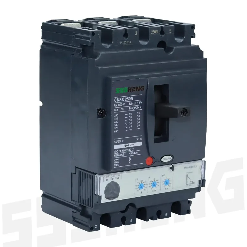 NSX250 MCCB NSX250N 3P 250A 50kA Circuit Breakers NSX250F NSX250H