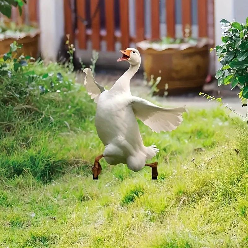 Outdoor Simulation Animal Garden Decoration, Acrylic Lawn Potted Plant Decoration
