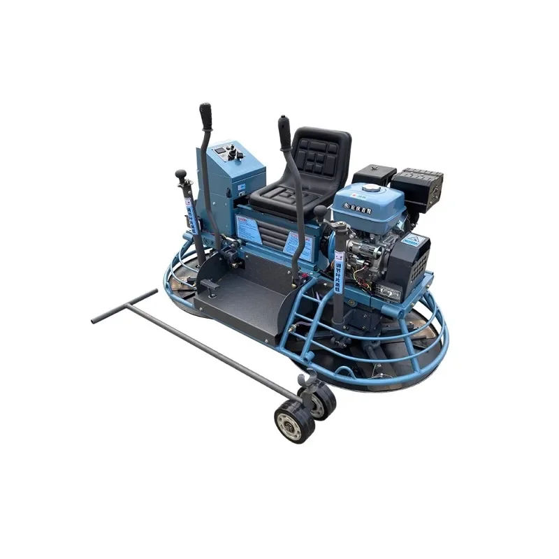 

Car Type Power Trowel Concrete Cement Floor Light Collection Trowel Machine Double Plate Driving Type Seat