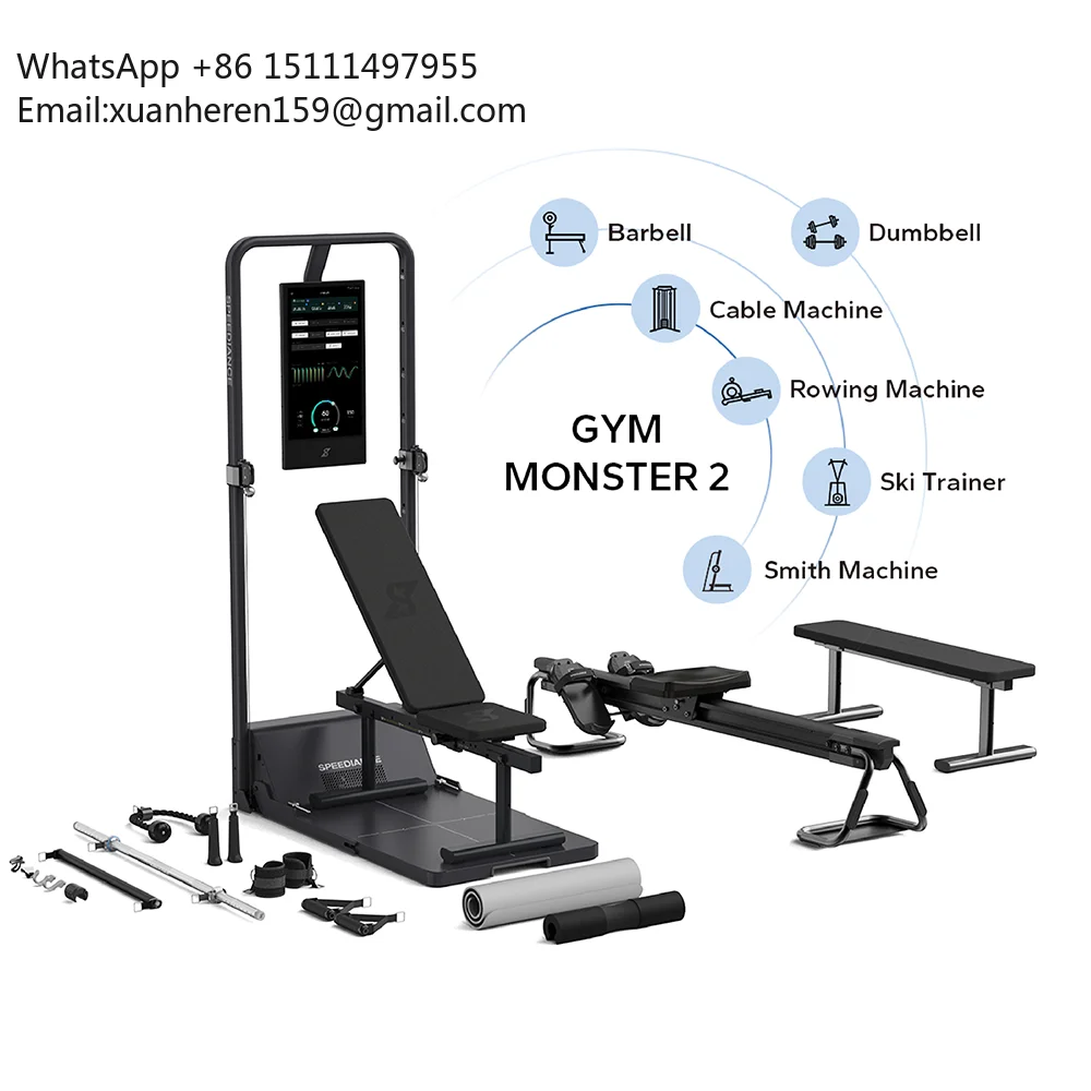 Speediance Gym Monster Smart Gym Foldable All in One Personal Trainer Multi Fitness Station Multi Functional Home Gym Equipment