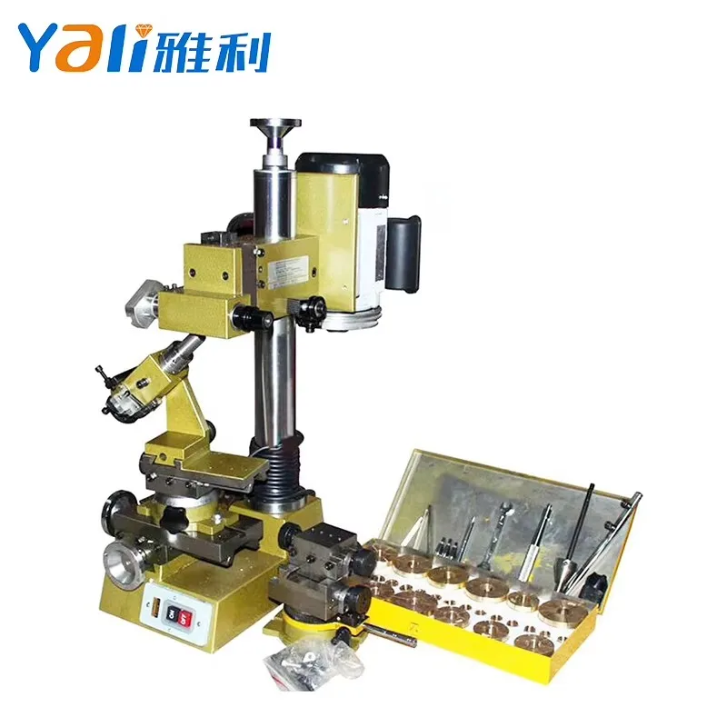 Faceting Machine Multi-function Gold Silver Engraving Machine For Ring And Bangle Flat Surface Jewelry Making Tools